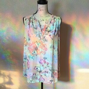 Lila Rose Multicolor Floral Blouse